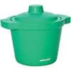Cole-Parmer Foam Round Ice Bucket with Lid, 4 L, Green