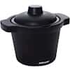 Cole-Parmer Foam Round Ice Bucket with Lid, 4 L, Black