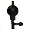 Cole-Parmer Bulb Pipette Filler, Up to 50 mL, Black