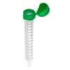 Cole-Parmer Centrifuge Tubes with Flip-Cap, Sterile, Polypropylene, Conical Bottom, 15 mL; 25/Bag, 20 Bags/CS