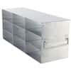 Cole-Parmer Upright Freezer Rack for Standard 2" Boxes, 3 x 3 Array