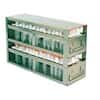 Cole-Parmer Upright Freezer Drawer Rack for 15 mL Centrifuge Tubes; 2 Drawers, holds 160 tubes