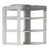Cole-Parmer Vertical/Chest Freezer Rack for Standard 2" Boxes, 3 box capacity