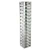 Cole-Parmer Vertical/Chest Freezer Rack with Spring Clips for Standard 2" Boxes, 14 box capacity
