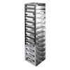 Cole-Parmer Vertical/Chest Freezer Rack with Spring Clips for Mini 2" Boxes, 11 box capacity