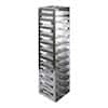 Cole-Parmer Vertical/Chest Freezer Rack with Spring Clips for Mini 2" Boxes, 12 box capacity