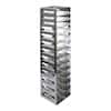 Cole-Parmer Vertical/Chest Freezer Rack with Spring Clips for Mini 2" Boxes, 13 box capacity