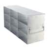 Cole-Parmer Upright Freezer Rack for Standard 3" Boxes, 3 x 3 Array