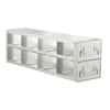 Cole-Parmer Upright Freezer Drawer Rack for Standard 3" Boxes, 4 x 2 Array