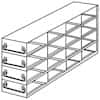 Cole-Parmer Upright Freezer Drawer Rack for Standard 3" Boxes, 4 x 4 Array