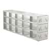Cole-Parmer Upright Freezer Drawer Rack for Standard 3" Boxes, 5 x 3 Array