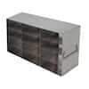 Cole-Parmer Upright Freezer Rack for Large 2" Boxes & 100-Cell Cryoboxes, 3 x 4 Array