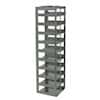 Cole-Parmer Vertical/Chest Freezer Rack for 100-Cell Hinged Plastic Boxes, 10 box capacity