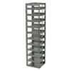 Cole-Parmer Vertical/Chest Freezer Rack for 100-Cell Hinged Plastic Boxes, 11 box capacity