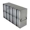 Cole-Parmer Upright Freezer Rack for 96/384-Well Microtiter Plates, accepts 85 with lids or 95 without lids