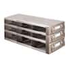 Cole-Parmer Upright Freezer Drawer Rack for 96/384-Well Plates, 96-Well Boxes, or Boxes w/ 2 1/8" Max H, 3 x 3 Array