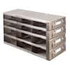 Cole-Parmer Upright Freezer Drawer Rack for 96/384-Well Plates, 96-Well Boxes, or Boxes w/ 2 1/8" Max H, 3 x 4 Array
