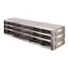 Cole-Parmer Upright Freezer Drawer Rack for 96/384-Well Plates, 96-Well Boxes, or Boxes w/ 2 1/8" Max H, 5 x 3 Array