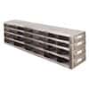 Cole-Parmer Upright Freezer Drawer Rack for 96/384-Well Plates, 96-Well Boxes, or Boxes w/ 2 1/8" Max H, 6 x 4 Array
