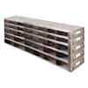 Cole-Parmer Upright Freezer Drawer Rack for 96/384-Well Plates, 96-Well Boxes, or Boxes w/ 2 1/8" Max H, 6 x 5 Array