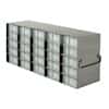 Cole-Parmer Upright Freezer Rack for 96 Deep-Well Microtiter Plates or 1 3/4" Max H Boxes, 5 x 5 Array