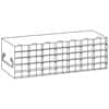 Cole-Parmer Upright Freezer Rack for 96 Deep-Well Microtiter Plates or 1 3/4" Max H Boxes, 7 x 5 Array
