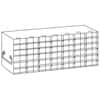 Cole-Parmer Upright Freezer Rack for 96 Deep-Well Microtiter Plates or 1 3/4" Max H Boxes, 7 x 6 Array