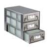 Cole-Parmer Upright Freezer Drawer Rack for 96 Deep-Well Plates or 1 3/4" Max H Boxes, 3 x 3 Array