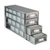 Cole-Parmer Upright Freezer Drawer Rack for 96 Deep-Well Plates or 1 3/4" Max H Boxes, 5 x 4 Array