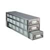 Cole-Parmer Upright Freezer Drawer Rack for 96 Deep-Well Plates or 1 3/4" Max H Boxes, 6 x 3 Array