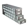 Cole-Parmer Upright Freezer Drawer Rack for 96 Deep-Well Plates or 1 3/4" Max H Boxes, 7 x 4 Array