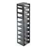 Cole-Parmer Vertical/Chest Freezer Rack for 96 Deep-Well Microtiter Plates or Boxes w/ 1 3/4" Max H, 9 plate or box capacity