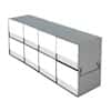 Cole-Parmer Upright Freezer Rack for 15 and 50 mL Centrifuge Tube Boxes, 4 x 2 Array