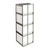 Cole-Parmer Vertical/Chest Freezer Rack for 15 and 50 mL Centrifuge Tube Boxes, 4 box capacity