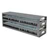 Cole-Parmer Upright Freezer Drawer Rack for 4 to 7 mL Blood Sample Tubes; 2 Drawers, holds 170 tubes