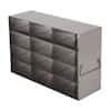 Cole-Parmer Upright Freezer Rack for Microtube Boxes with 2 7/16" Max Height, 3 x 4 Array