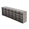 Cole-Parmer Upright Freezer Rack for Microtube Boxes with 2 7/16" Max Height, 6 x 4 Array
