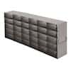 Cole-Parmer Upright Freezer Rack for Microtube Boxes with 2 7/16" Max Height, 6 x 5 Array