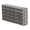 Cole-Parmer Upright Freezer Drawer Rack for Microtube Boxes with 2 7/16" Max Height, 5 x 5 Array
