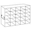 Cole-Parmer Upright Freezer Rack for 25-Place Slide Boxes, 5 x 5 Array