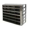 Cole-Parmer Upright Freezer Drawer Rack for 25-Place Slide Boxes, 4 x 6 Array