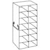 Cole-Parmer Upright Freezer Rack for 100-Place Slide Boxes, 2 x 7 Array