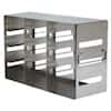 Cole-Parmer Upright Freezer Eco-Rack for Standard 2" Boxes, 3 x 4 Array