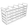Cole-Parmer Upright Freezer Sliding Tray Eco-Rack for Standard 2" Boxes, 5 x 5 Array