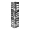 Cole-Parmer Vertical/Chest Aluminum Rack for Standard 2" Boxes, 13 box capacity