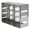 Cole-Parmer Upright Freezer Eco-Rack for Standard 3" Boxes, 3 x 4 Array