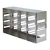 Cole-Parmer Upright Freezer Eco-Rack for Standard 3" Boxes, 4 x 4 Array