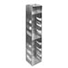 Cole-Parmer Vertical/Chest Aluminum Rack for Standard 3" Boxes, 9 box capacity