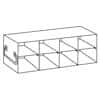 Cole-Parmer Upright Freezer Rack for Standard 3.75" High Boxes, 4 x 2 Array