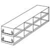 Cole-Parmer Upright Freezer Drawer Rack for Standard 3.75" High Boxes, 4 x 2 Array